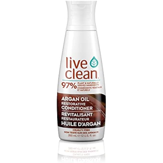 Live Clean ARGAN OIL RESTORATIVE CONDITIONER, 12 OZ. - Image 2